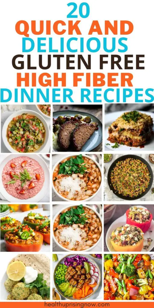 20 Gluten-Free High Fiber Dinner Recipes for Better Health