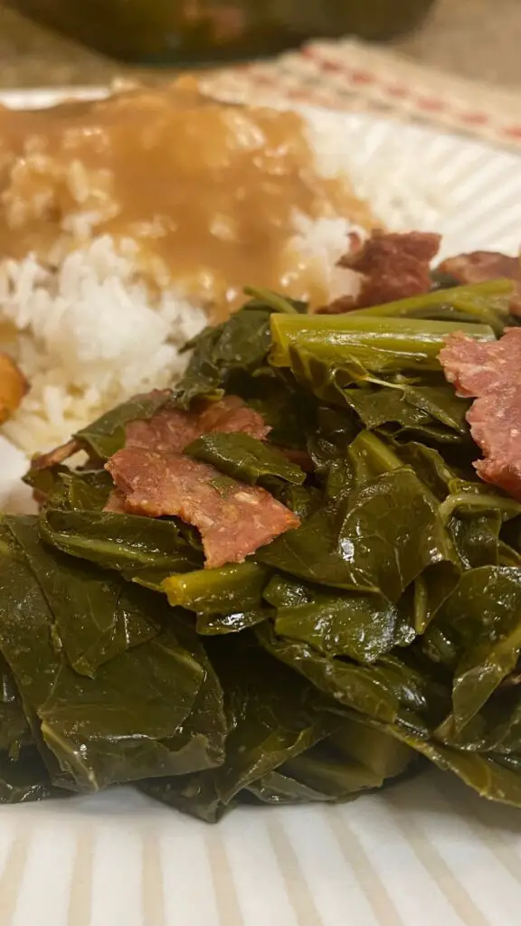 Quick and Easy Ninja Foodi Collard Greens With Bacon Recipe